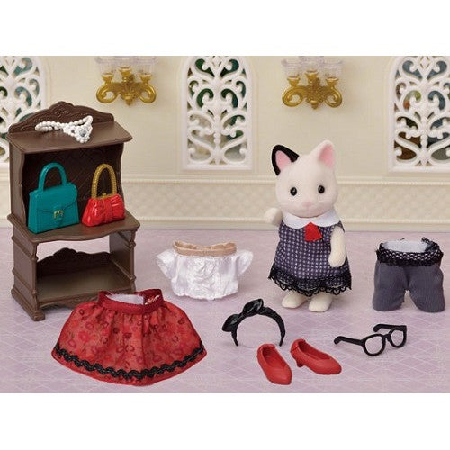 Tuxedo cat best sale sylvanian family