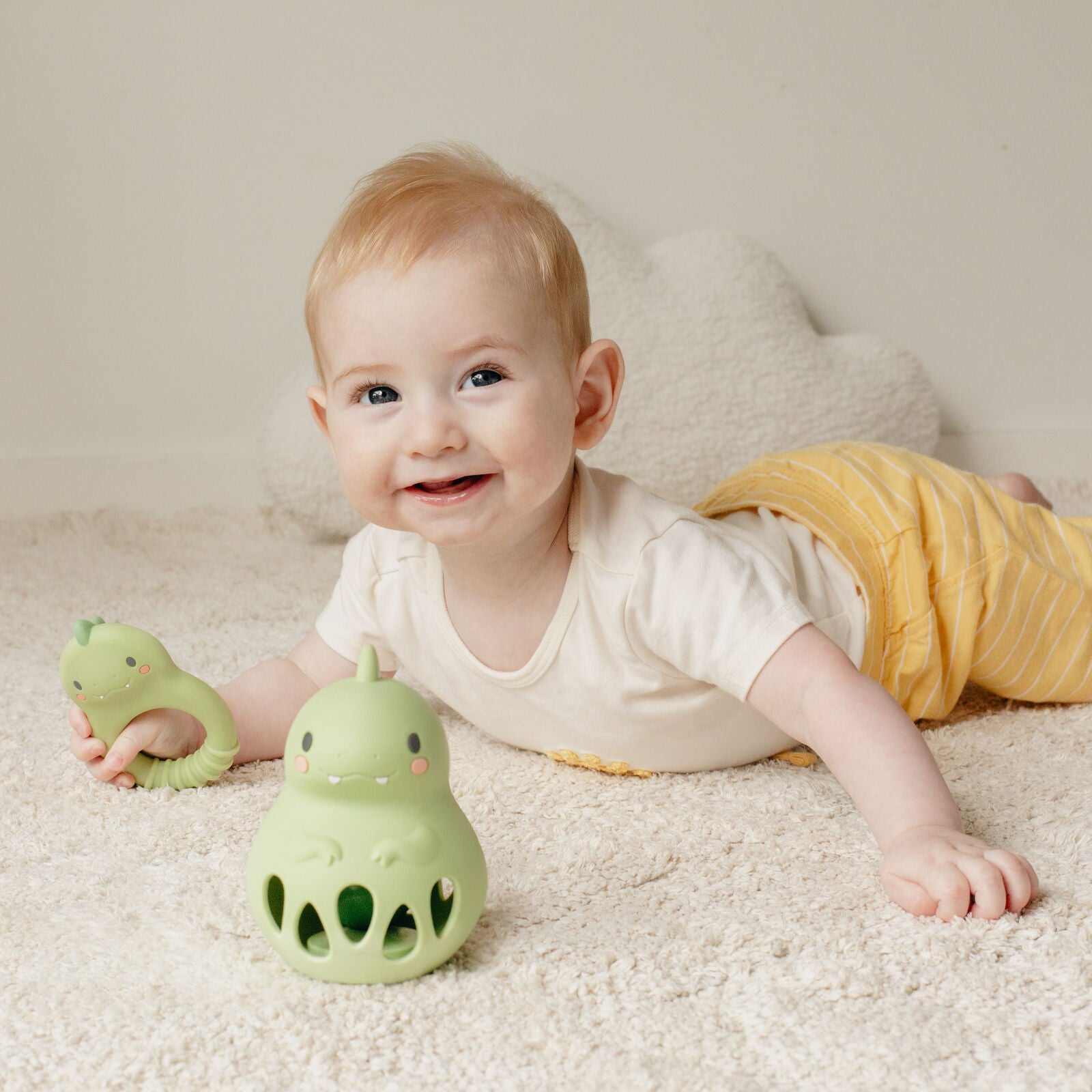 Tiger Tribe Silicone Teether - Dino