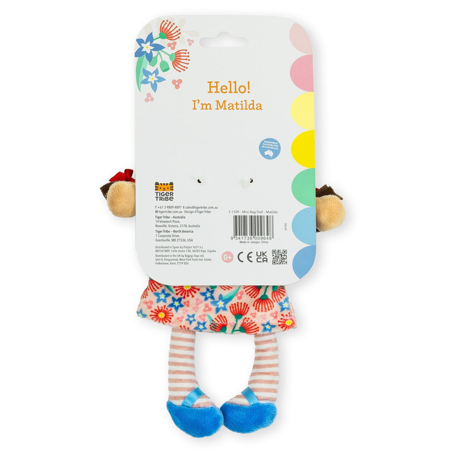 Tiger Tribe Mini Rag Doll - Matilda