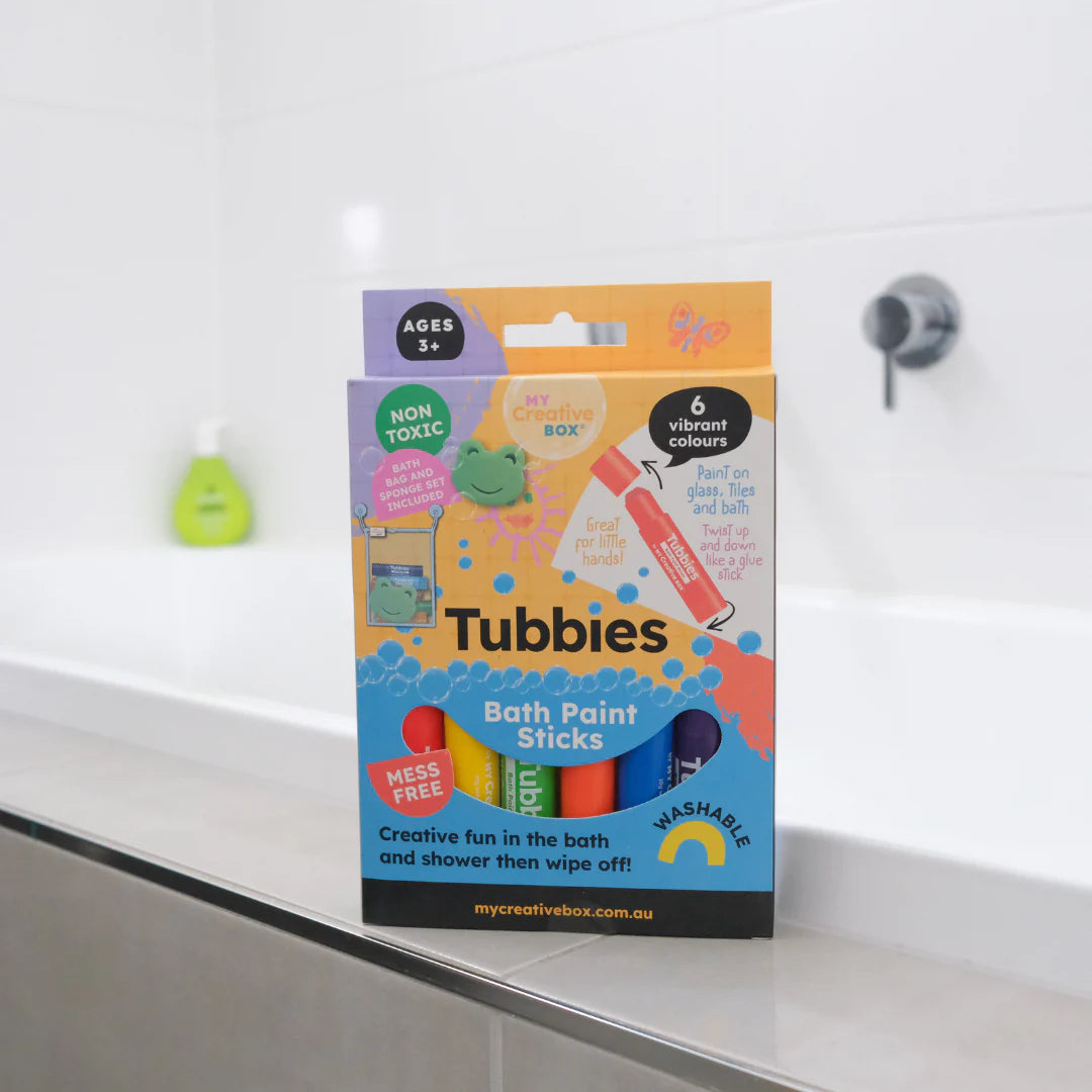 My Creative Box - Tubbies Bath Paint Sticks | Set of 6