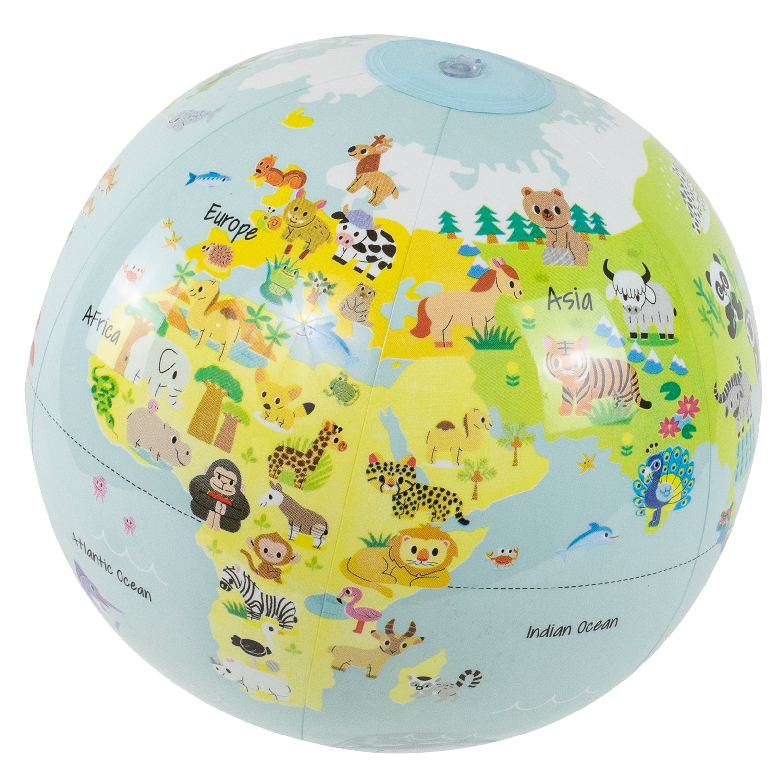 Tiger Tribe World Globe - Baby Animals