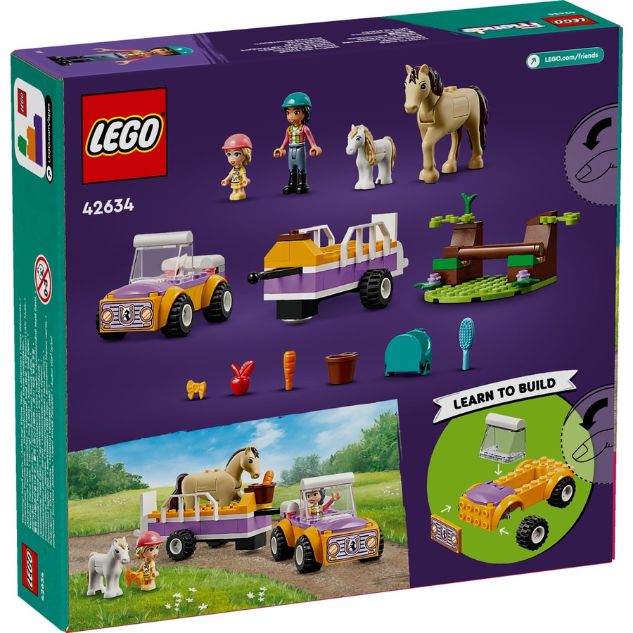 LEGO Friends Horse and Pony Trailer 42634