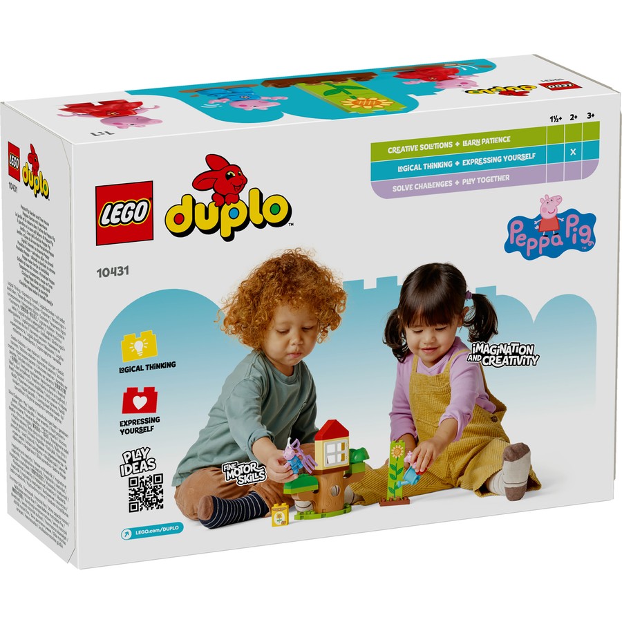 DUPLO by LEGO Peppa Pig Garden and Tree House Toy 10431