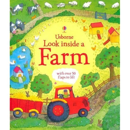 Usborne Look Inside A Farm Book