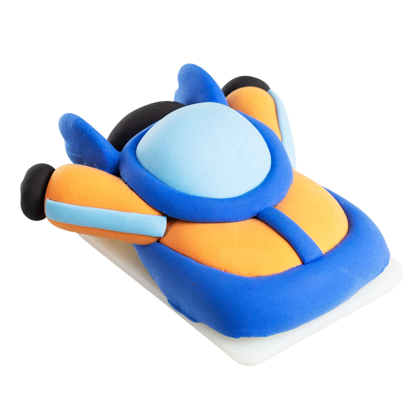 Tiger Tribe Clay Craft - Pull-Back Hovercraft