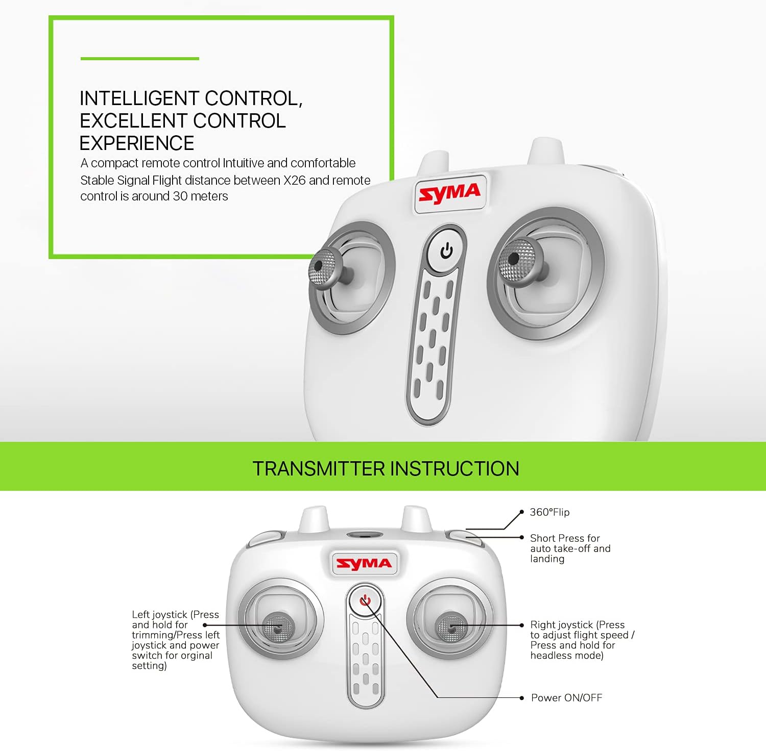 Syma X26 Remote Control Drone