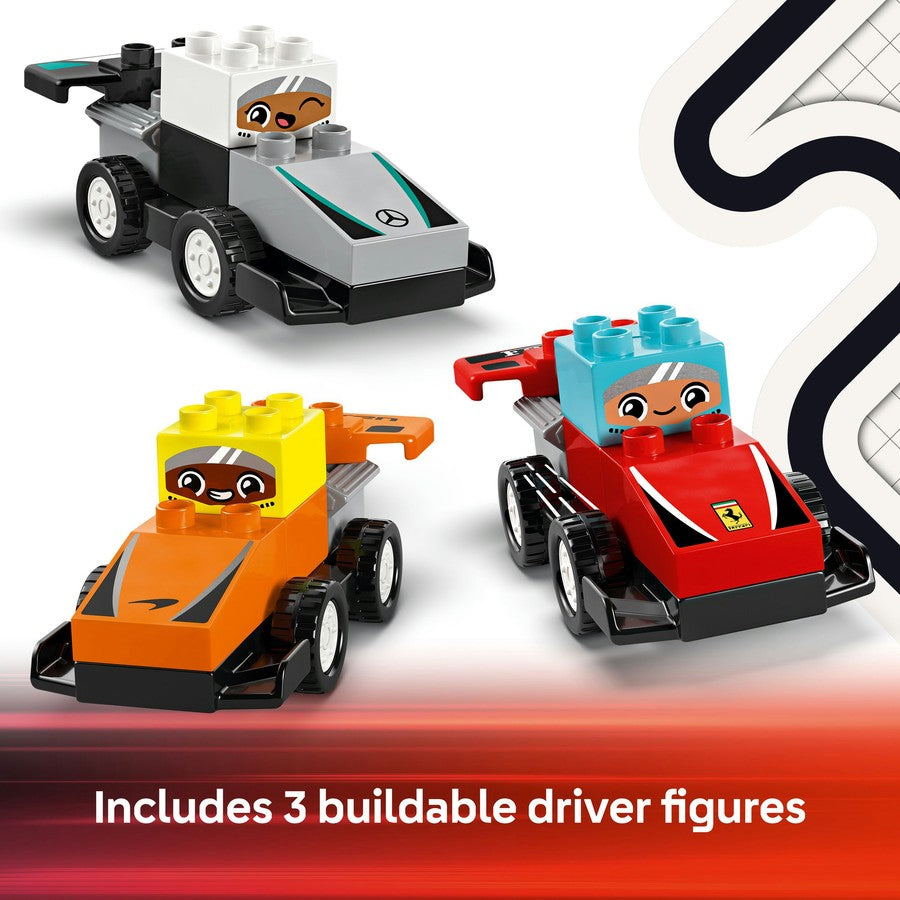 DUPLO by LEGO F1 Team Race Cars & Drivers 10445