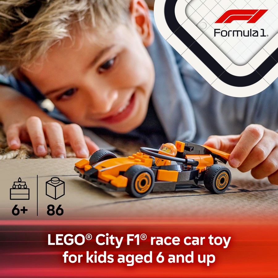 LEGO City F1 Driver with McLaren Race Car 60442