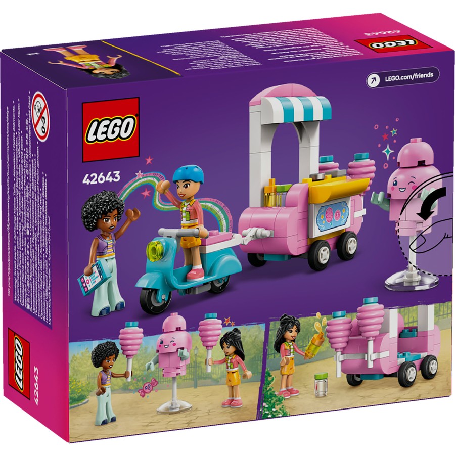 LEGO Friends Cotton Candy Stand and Scooter 42643