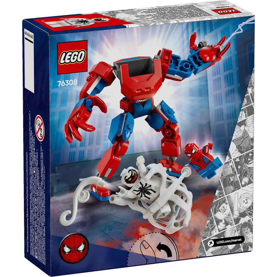 LEGO Super Heroes Marvel Spider-Man Mech vs. Anti-Venom 76308