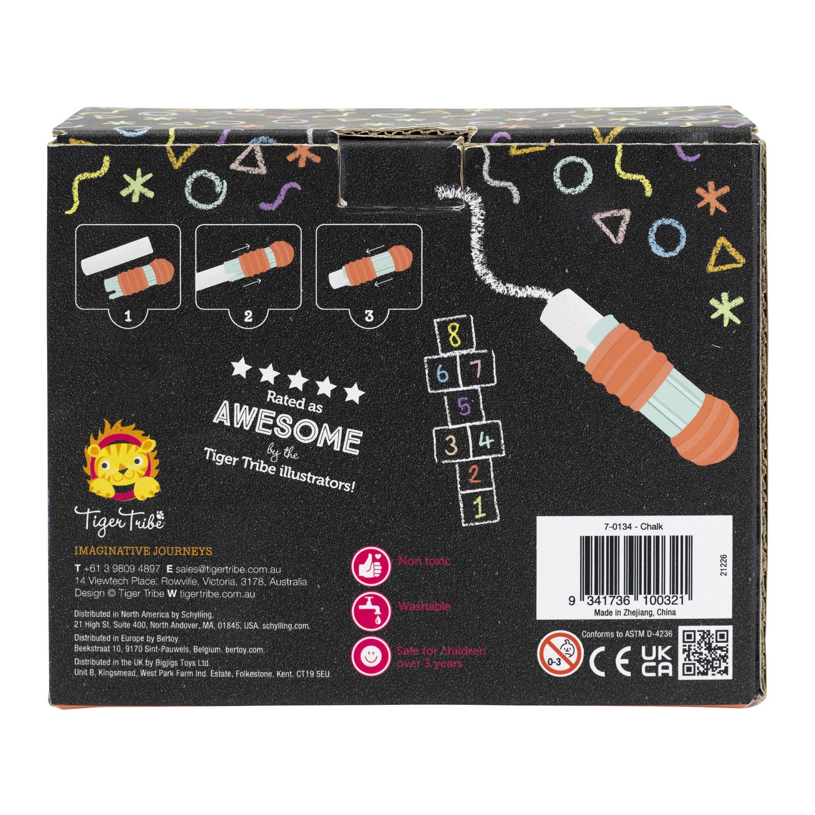 Tiger Tribe - Chalk Stationery