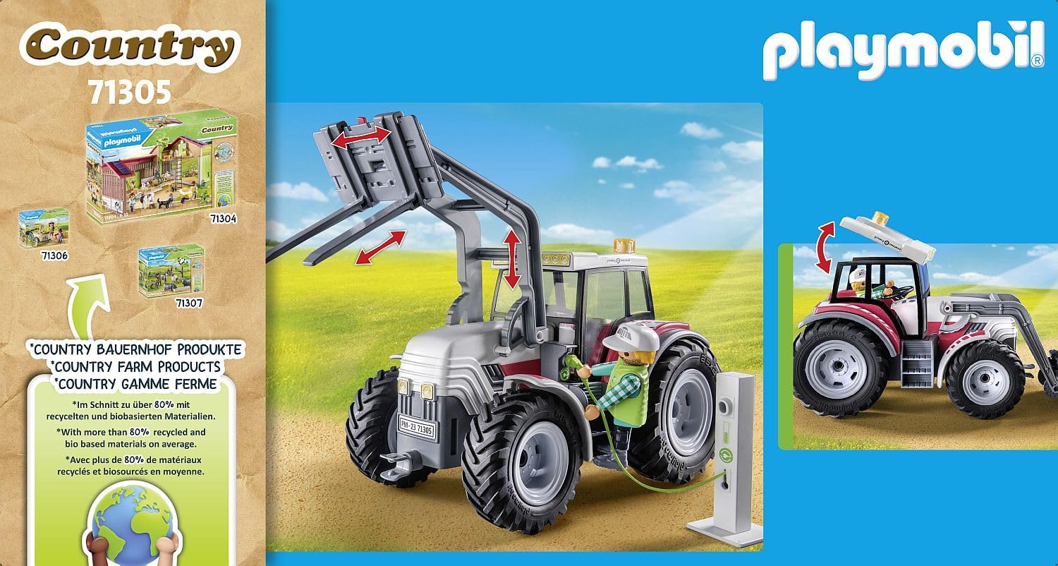 Playmobil Country Large Tractor with Accessories 71305