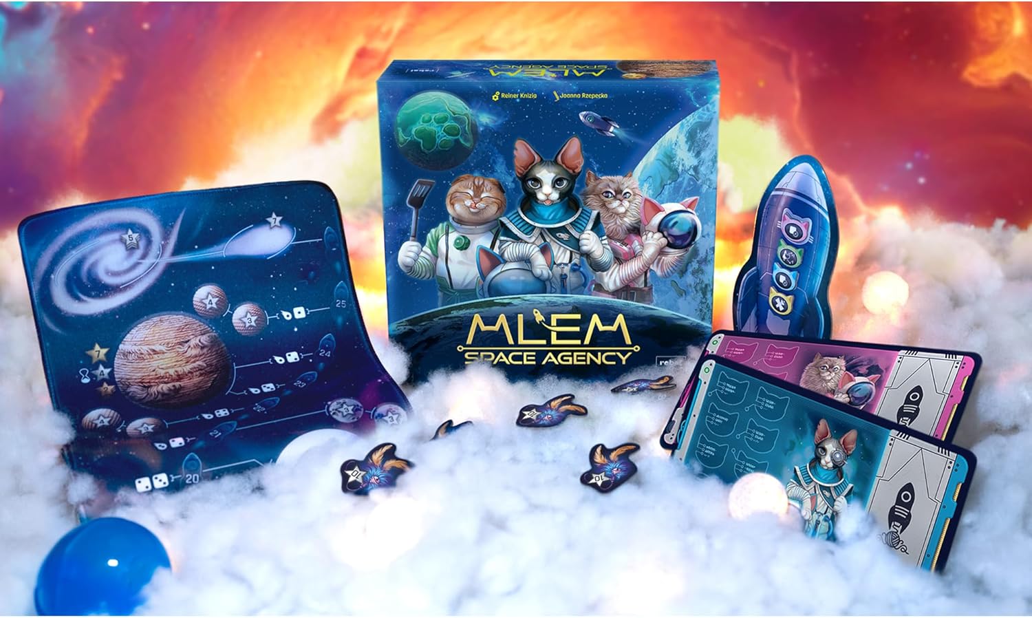 MLEM Space Agency Board Game