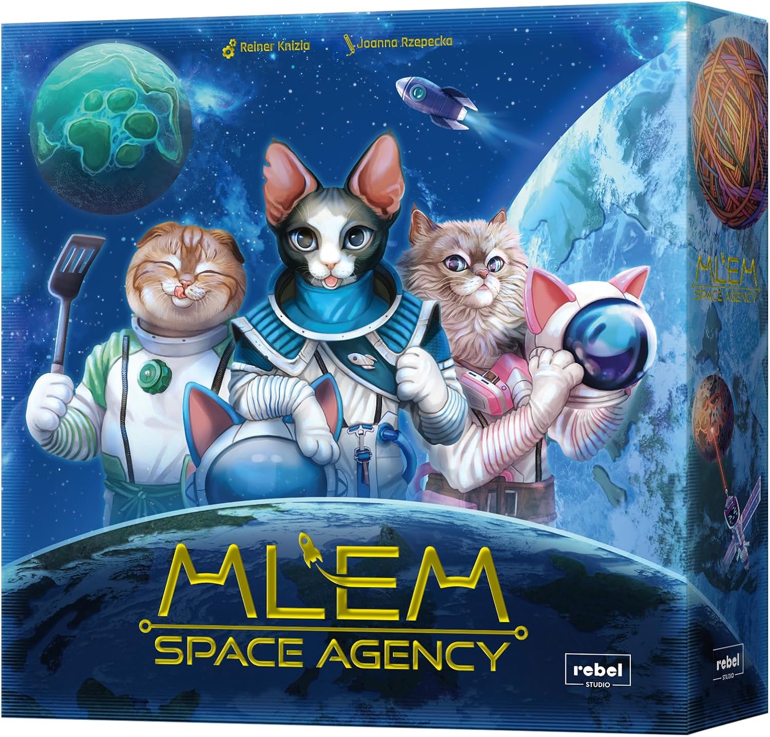 MLEM Space Agency Board Game