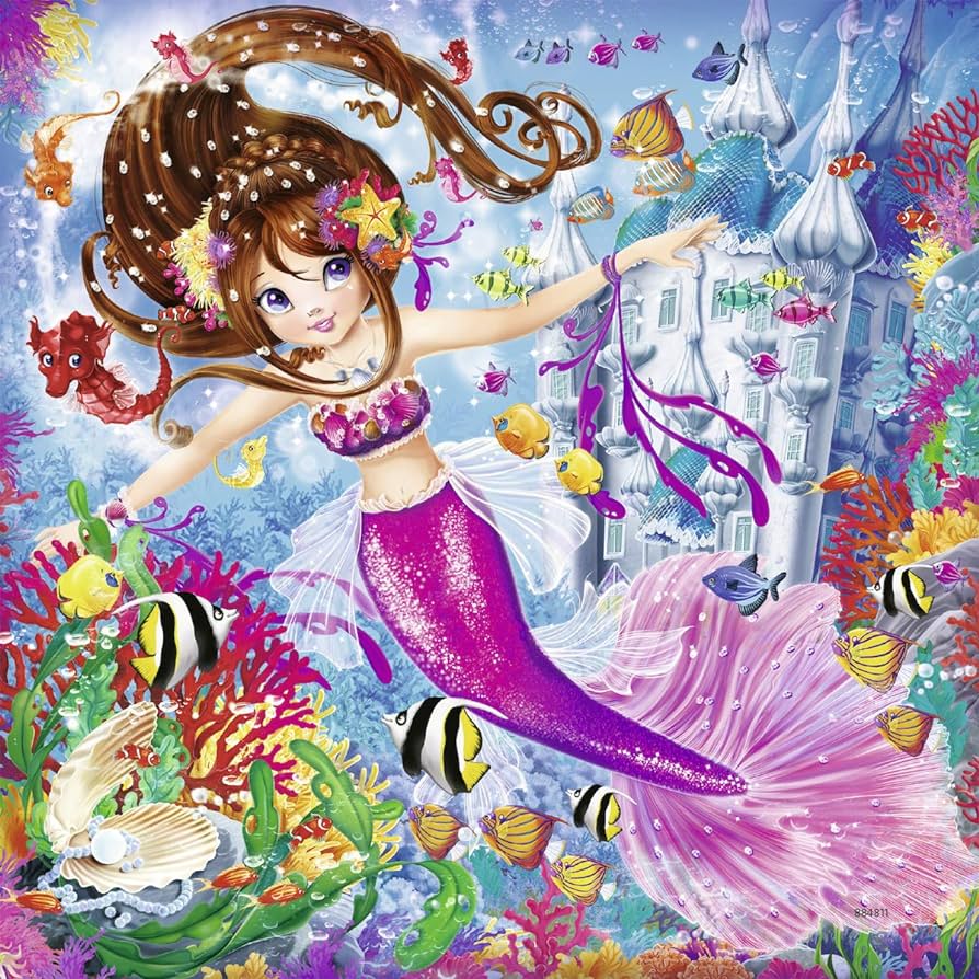 Ravensburger Charming Mermaids 3x49pc