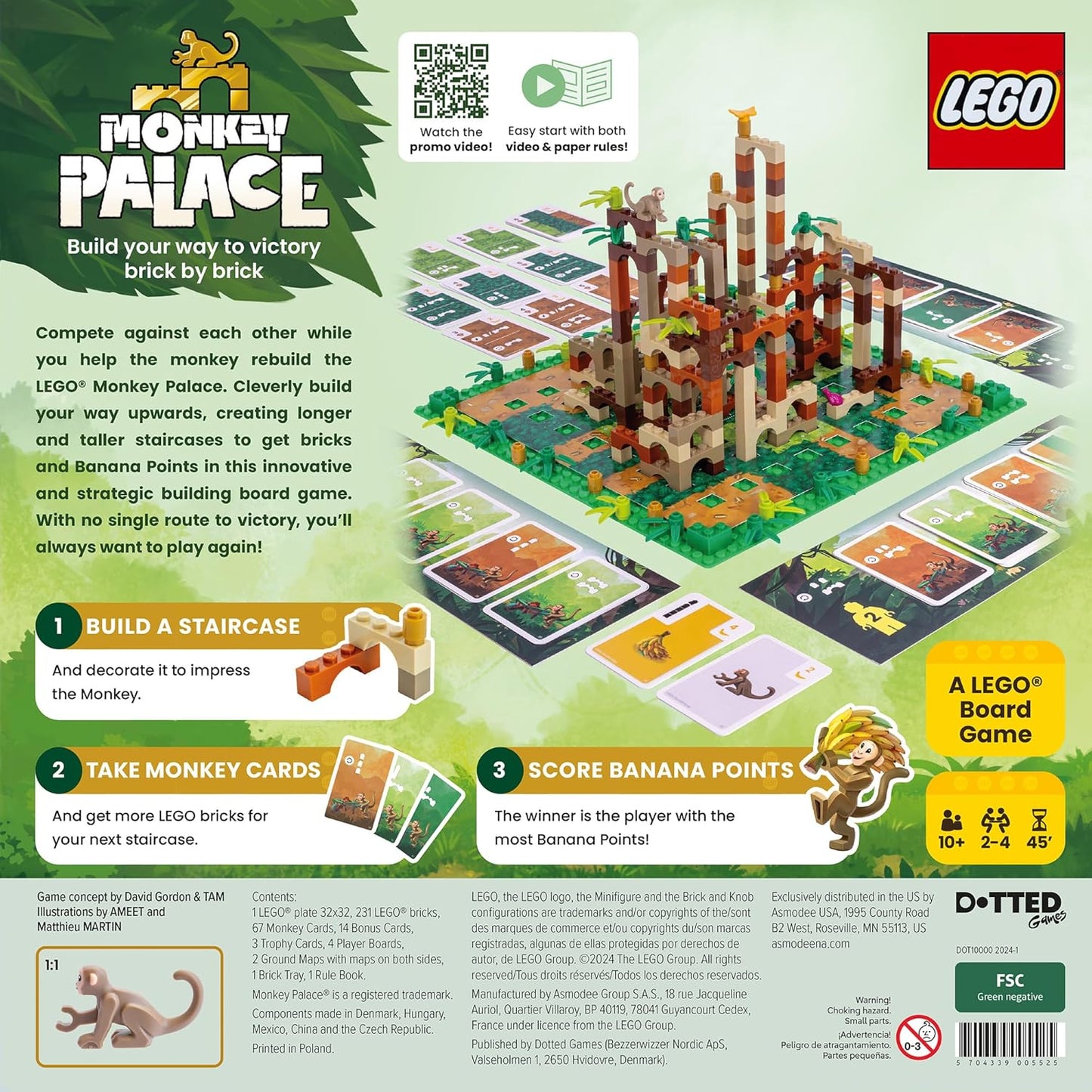 Monkey Palace - A LEGO Board Game