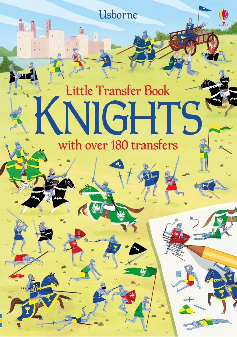 Usborne Little Transfer Book Knights