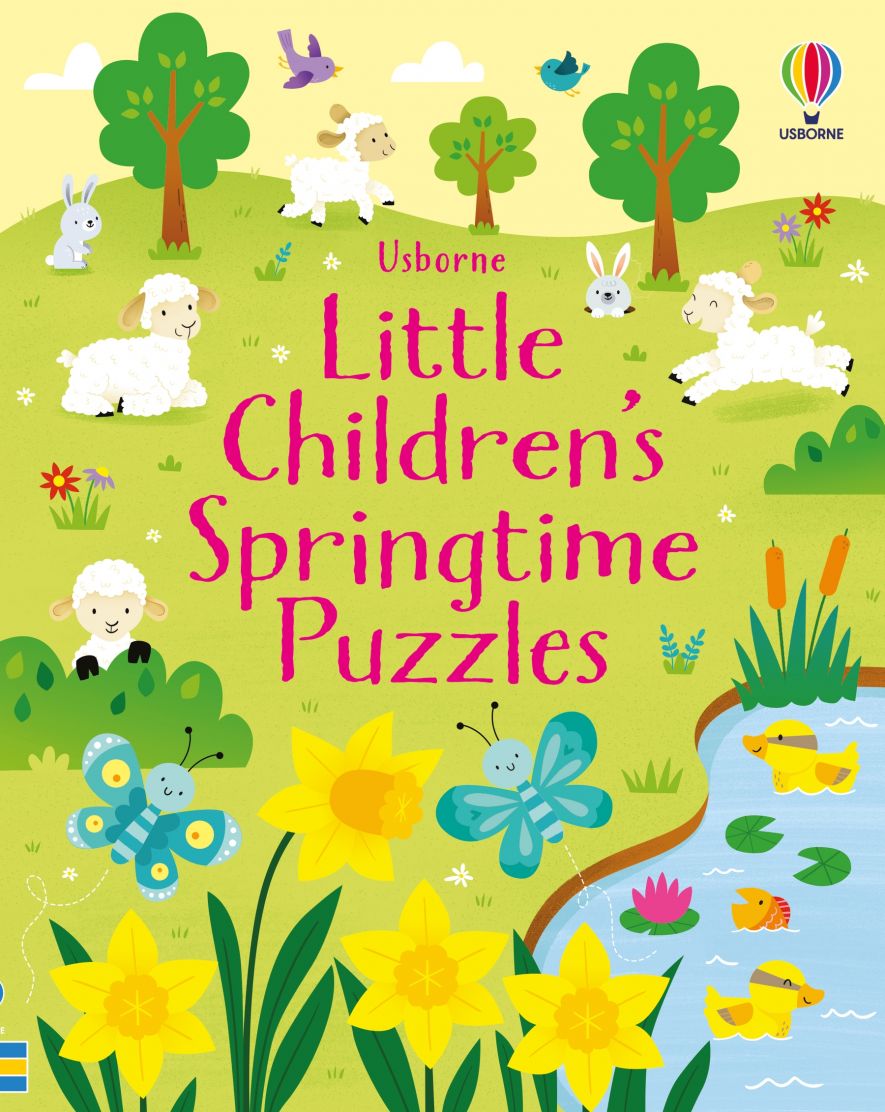 Usborne Little Childrens Spring Time Puzzles