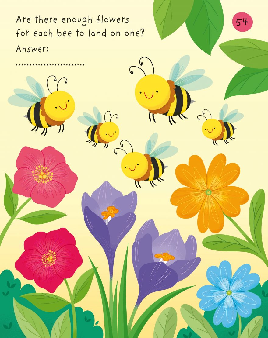 Usborne Little Childrens Spring Time Puzzles