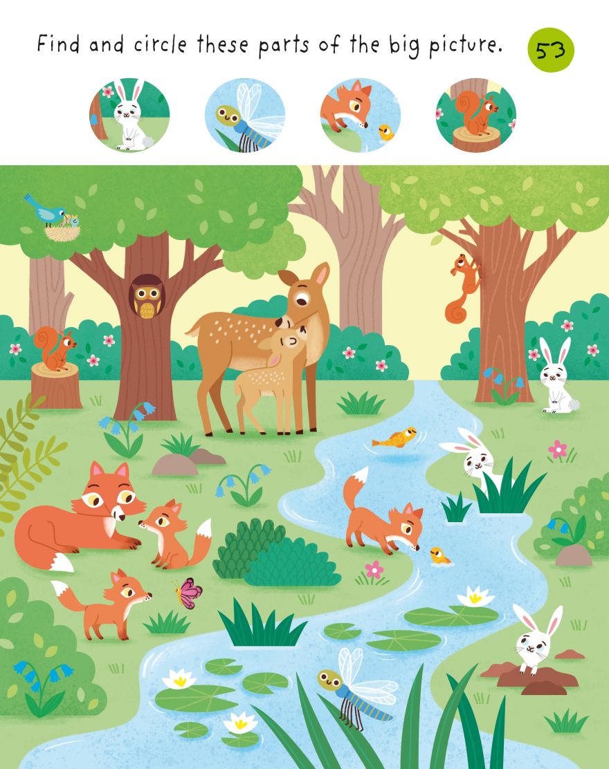 Usborne Little Childrens Spring Time Puzzles