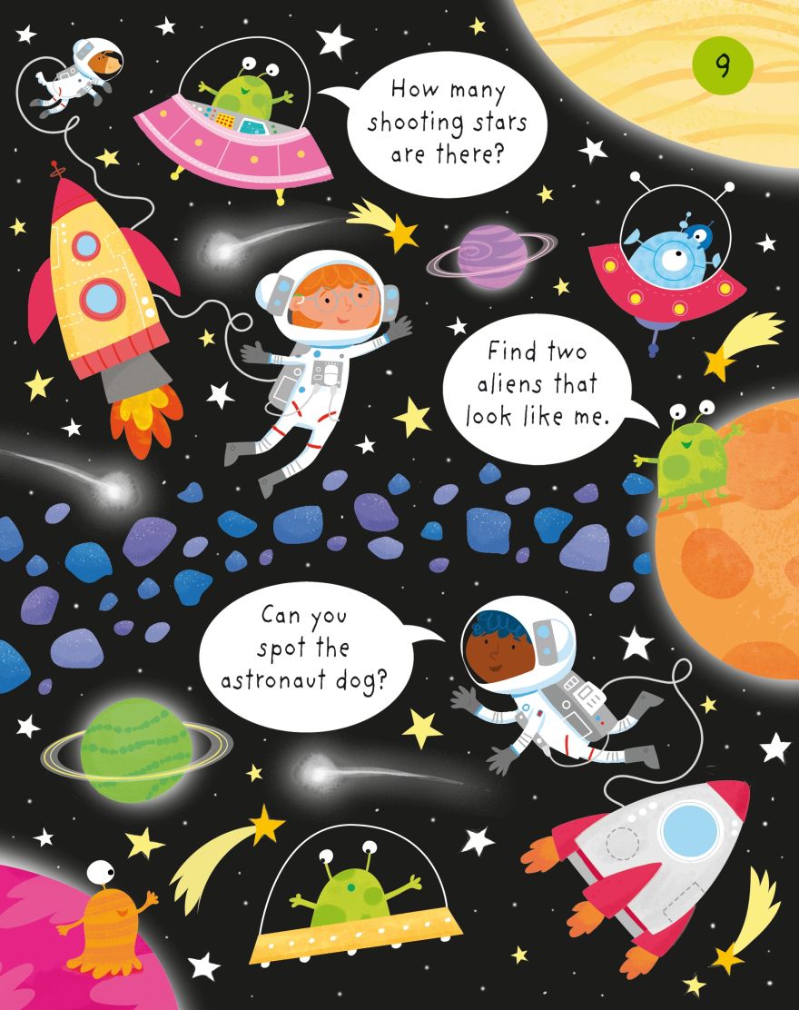 Usborne Childrens Space Puzzles