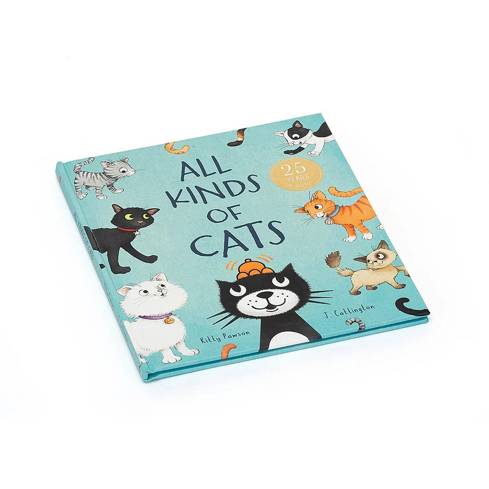 Jellycat All Kinds Of Cats Book