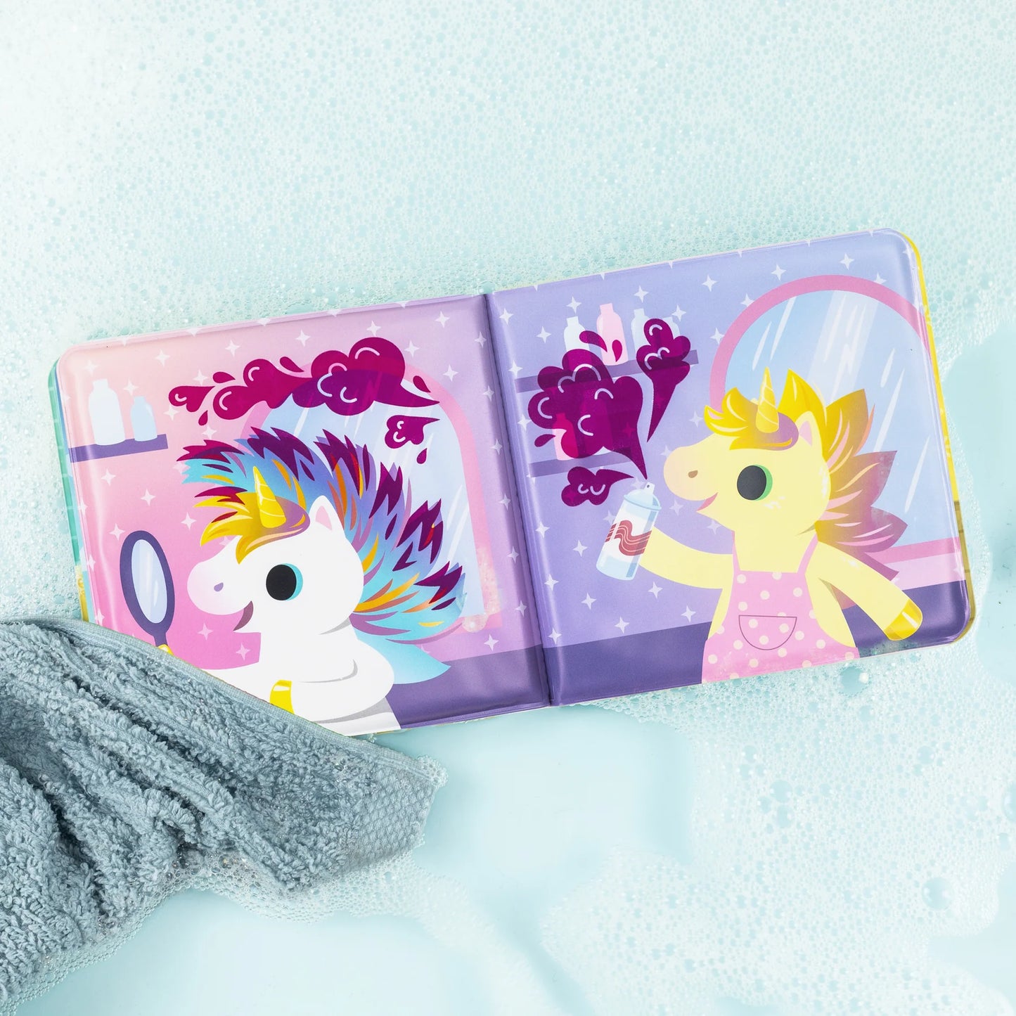 Tiger Tribe Bath Book - Magic Unicorns