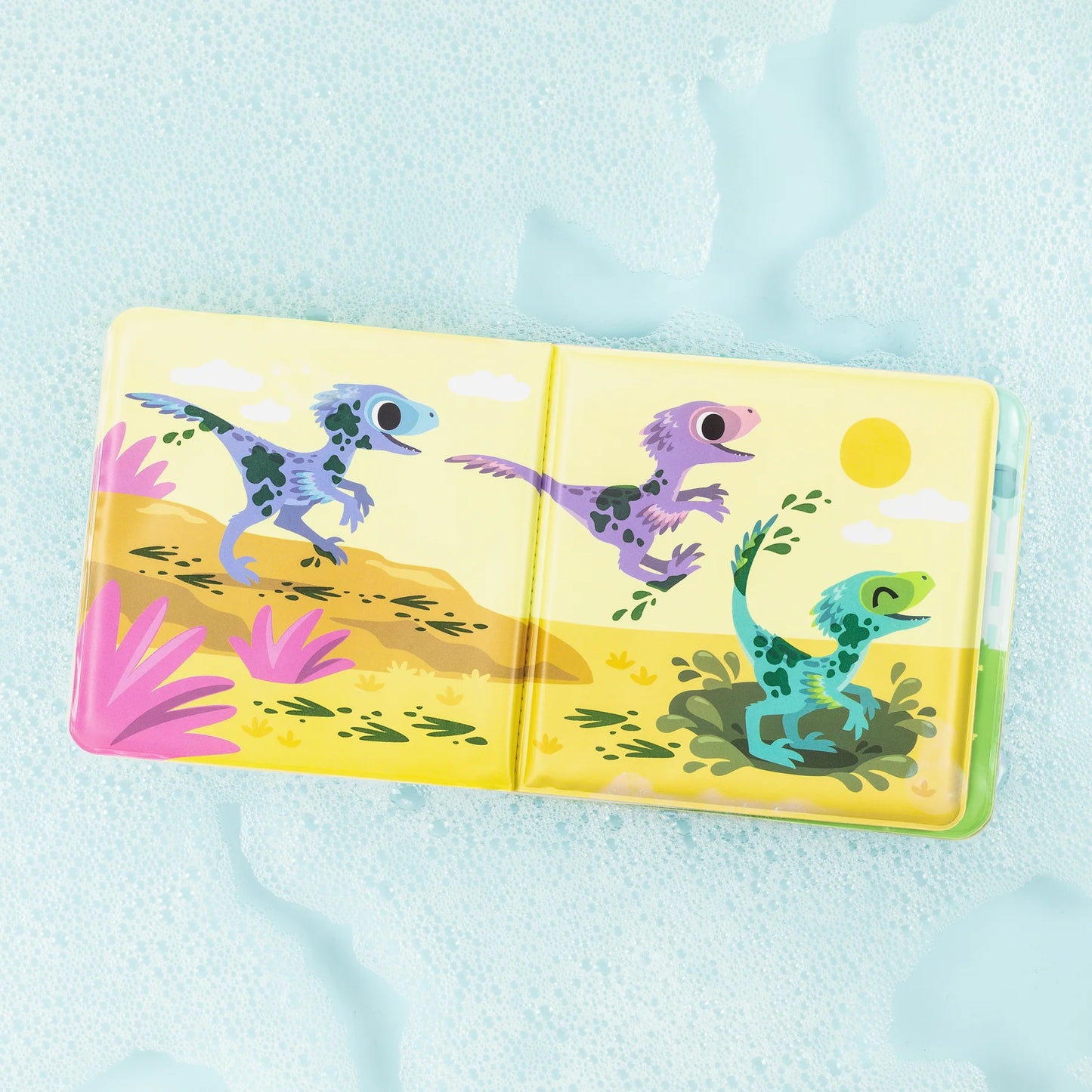 Tiger Tribe Bath Book - Messy Dinosaurs