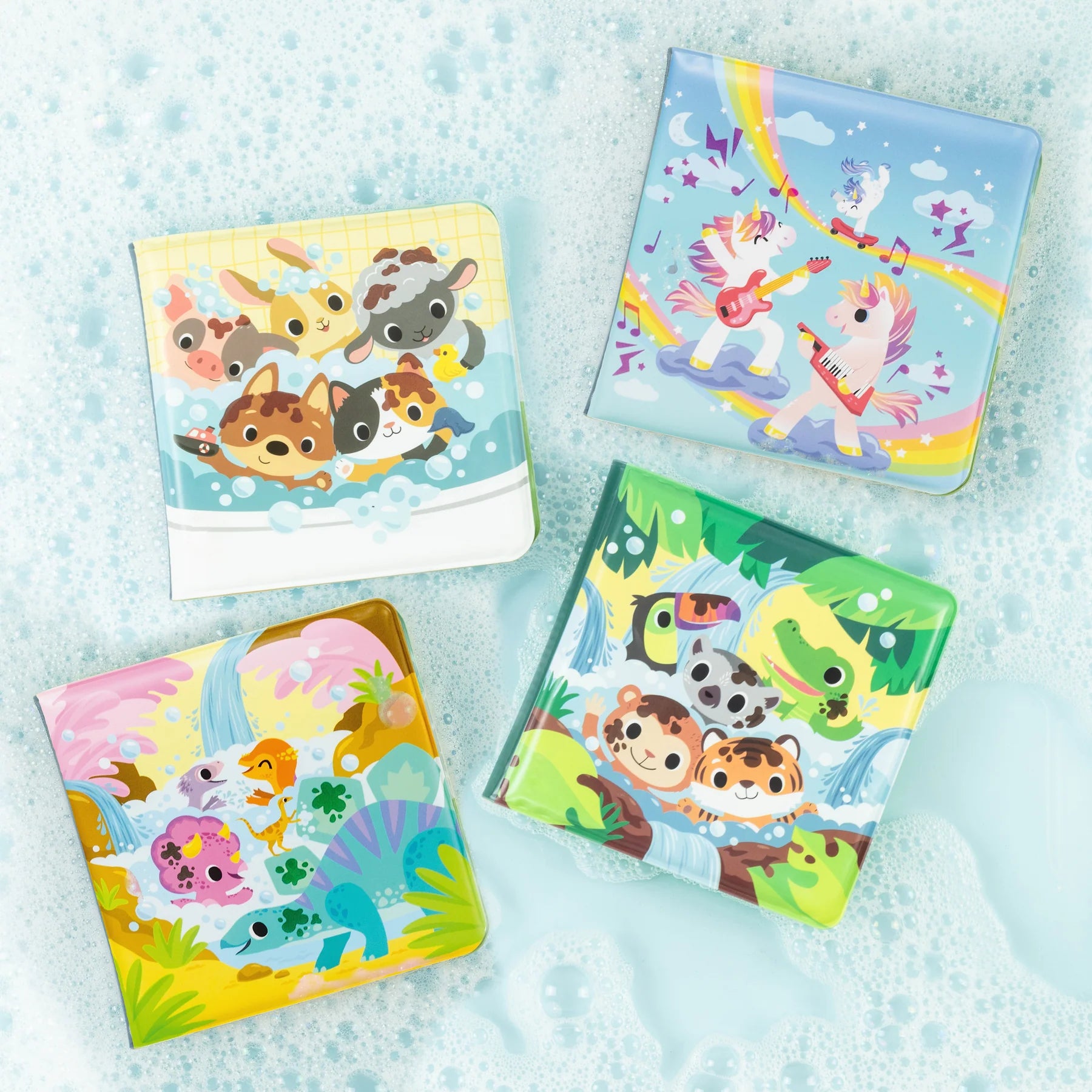 Tiger Tribe Bath Book - Magic Unicorns