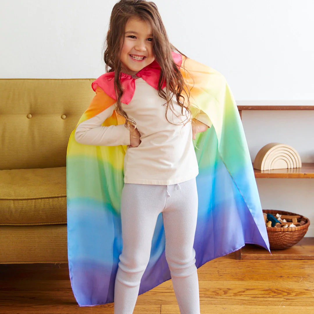 Sarahs Silks Rainbow Cape