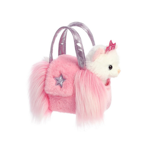 Cat Pink Frill Bag with Star
