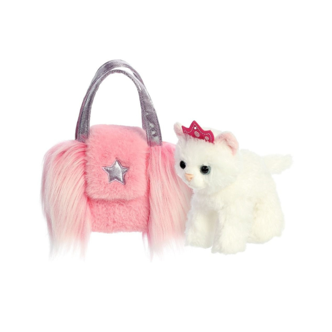Cat Pink Frill Bag with Star