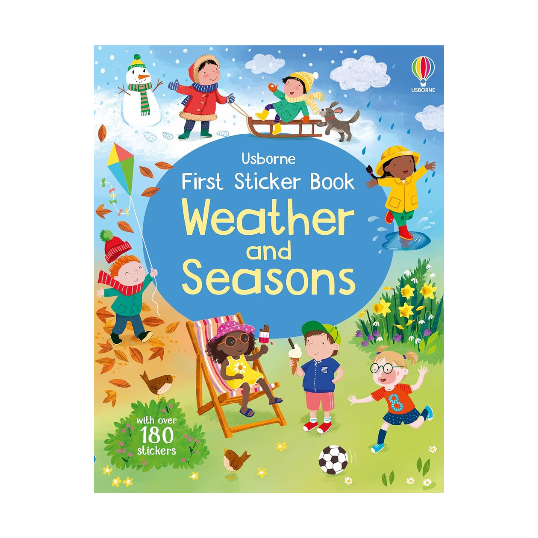 Usborne First Sticker Book - First Sticker Book: Weather And Seasons