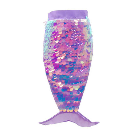 Pink Poppy - Flip Sequin Shimmering Mermaid Tail in Lilac
