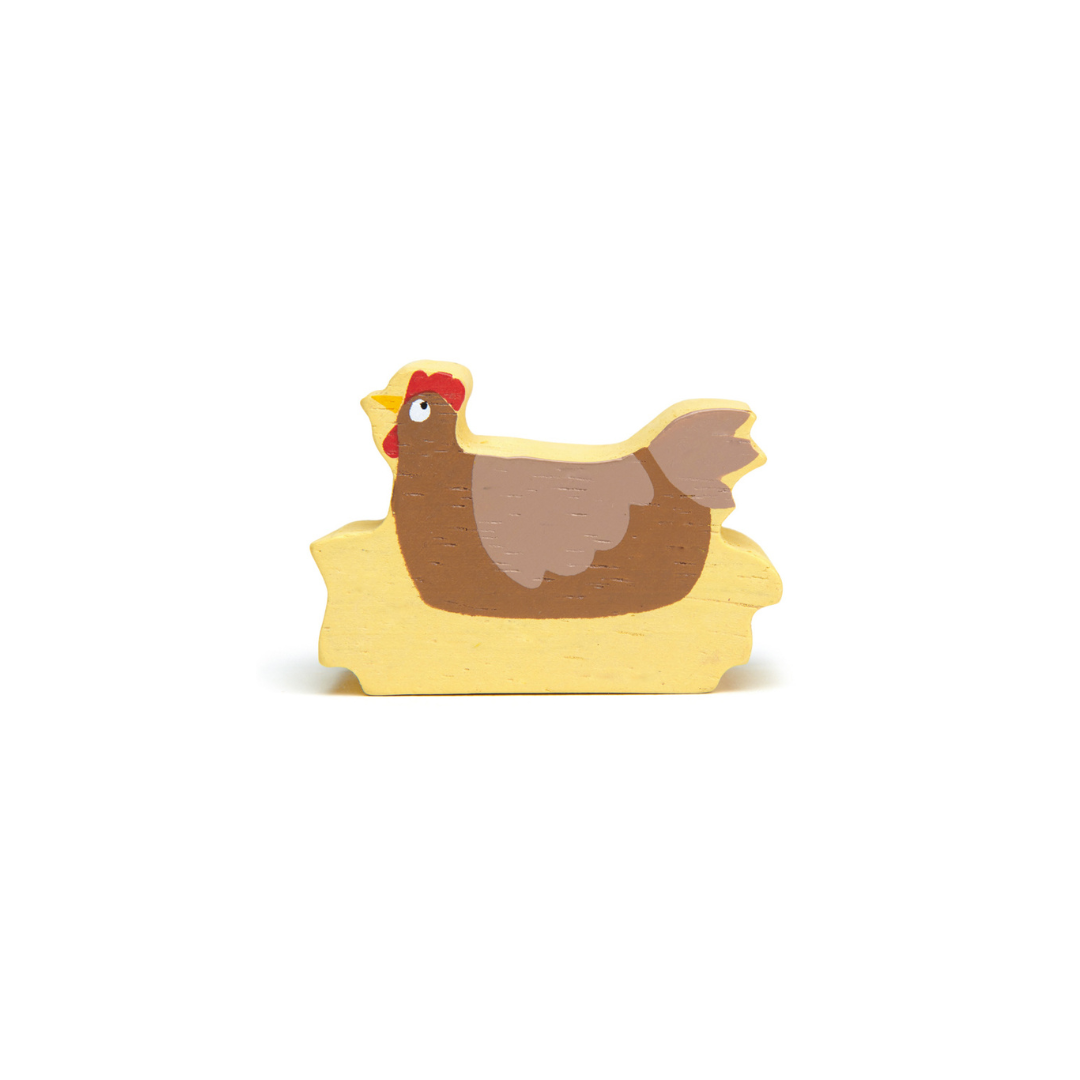 Tender Leaf Chicken Wooden Animal