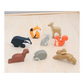 Tender Leaf Selection of 8 Woodland Animals