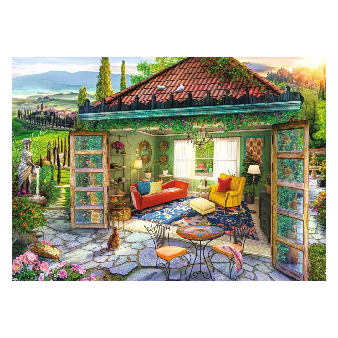 Ravensburger Tuscan Oasis Puzzle 1000pc