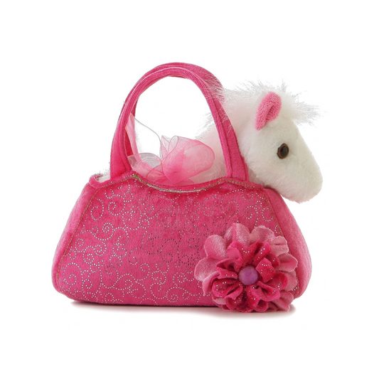 Pony in Pink Bag