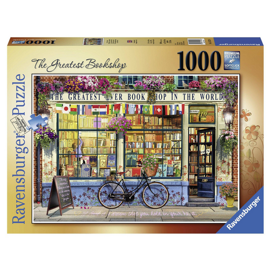 Ravensburger Puzzle The Greatest Bookshop 1000pc