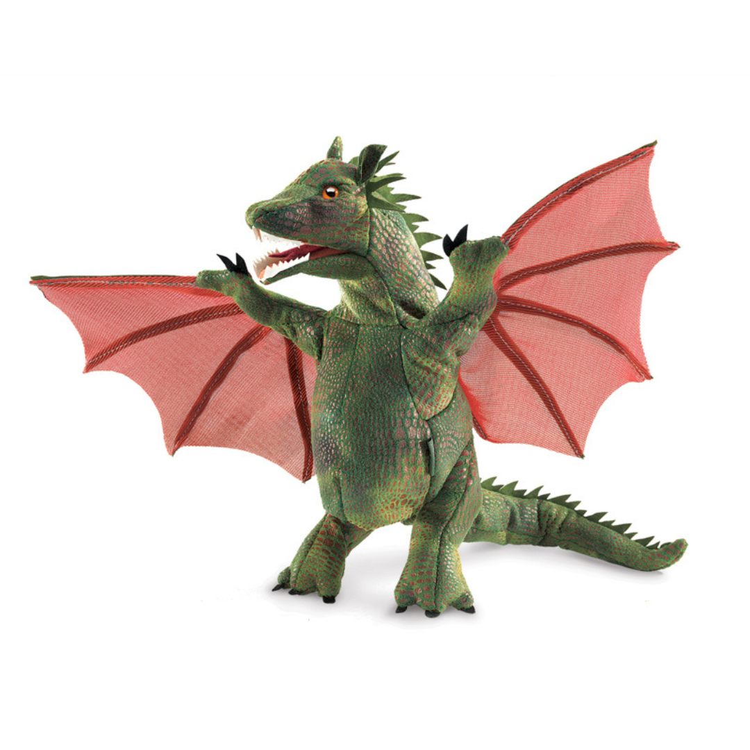 Folkmanis Winged Dragon Hand Puppet