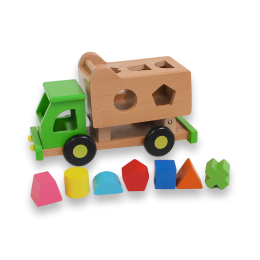 Discoveroo Truck Garbage Shape Sorter