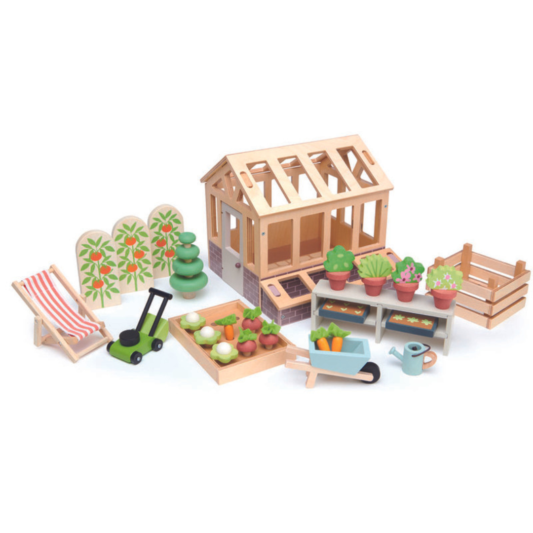 Tender Leaf Greenhouse and Garden Set