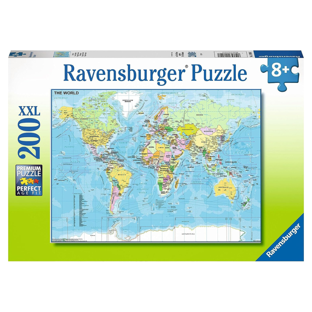 Ravensburger Puzzle Map of the World 200pc