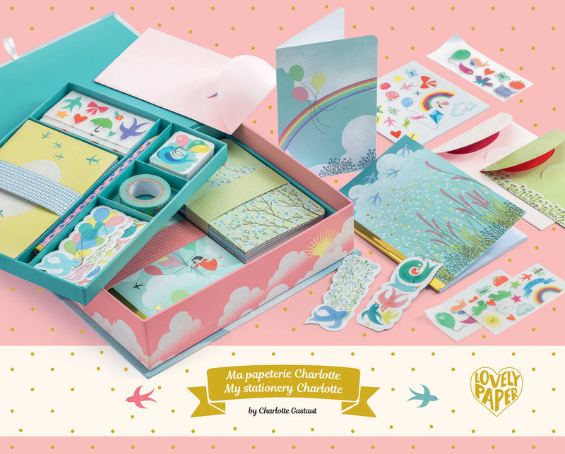 Djeco Charlotte Stationery Box Set