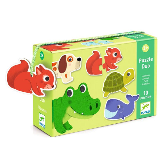 Djeco Duo Animals Puzzle 20 Piece