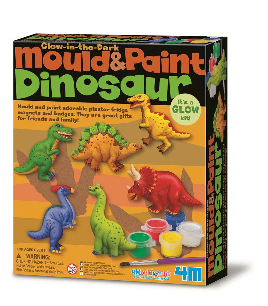 4M Mould and Paint Dinosaurs