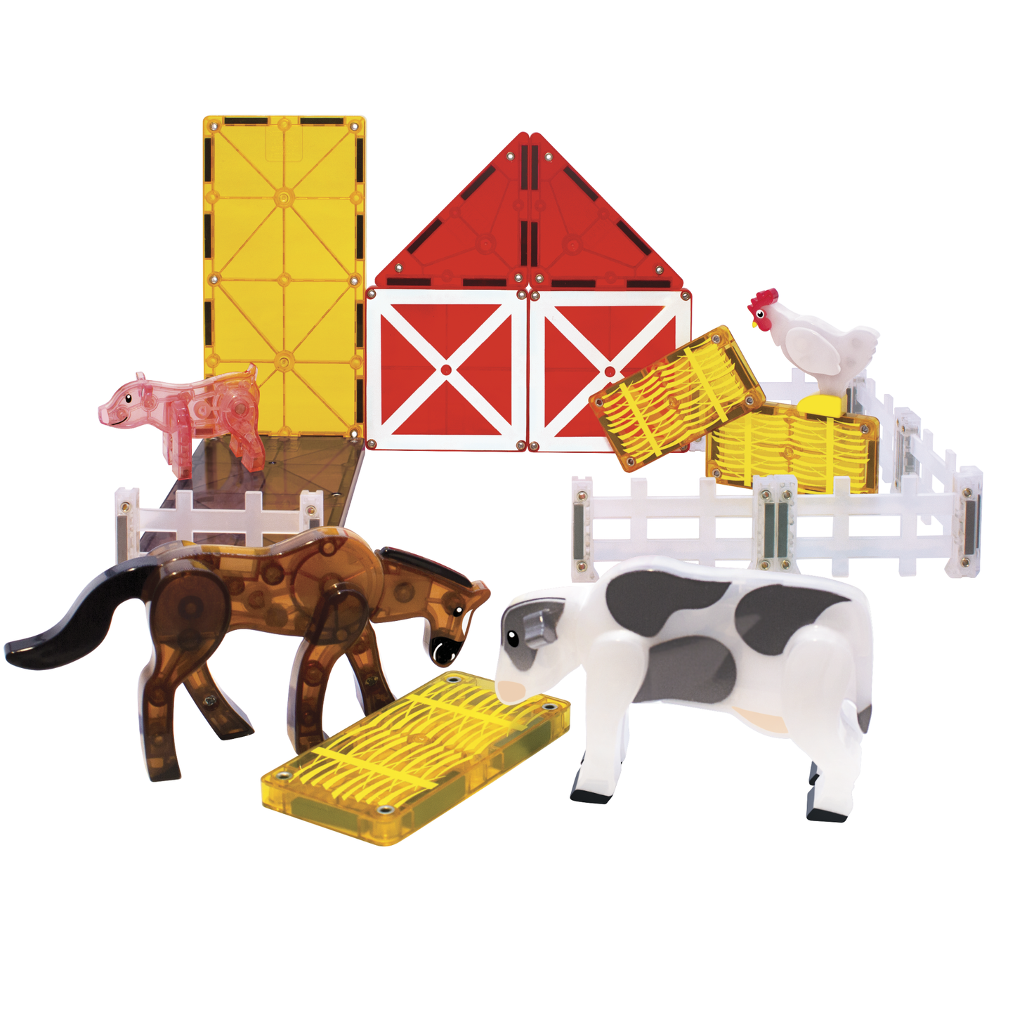 Magna-Tiles Farm Animals - 25 Piece Set