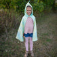 Great Pretenders - Shimmering Rainbow Reversible Unicorn Dragon Cape