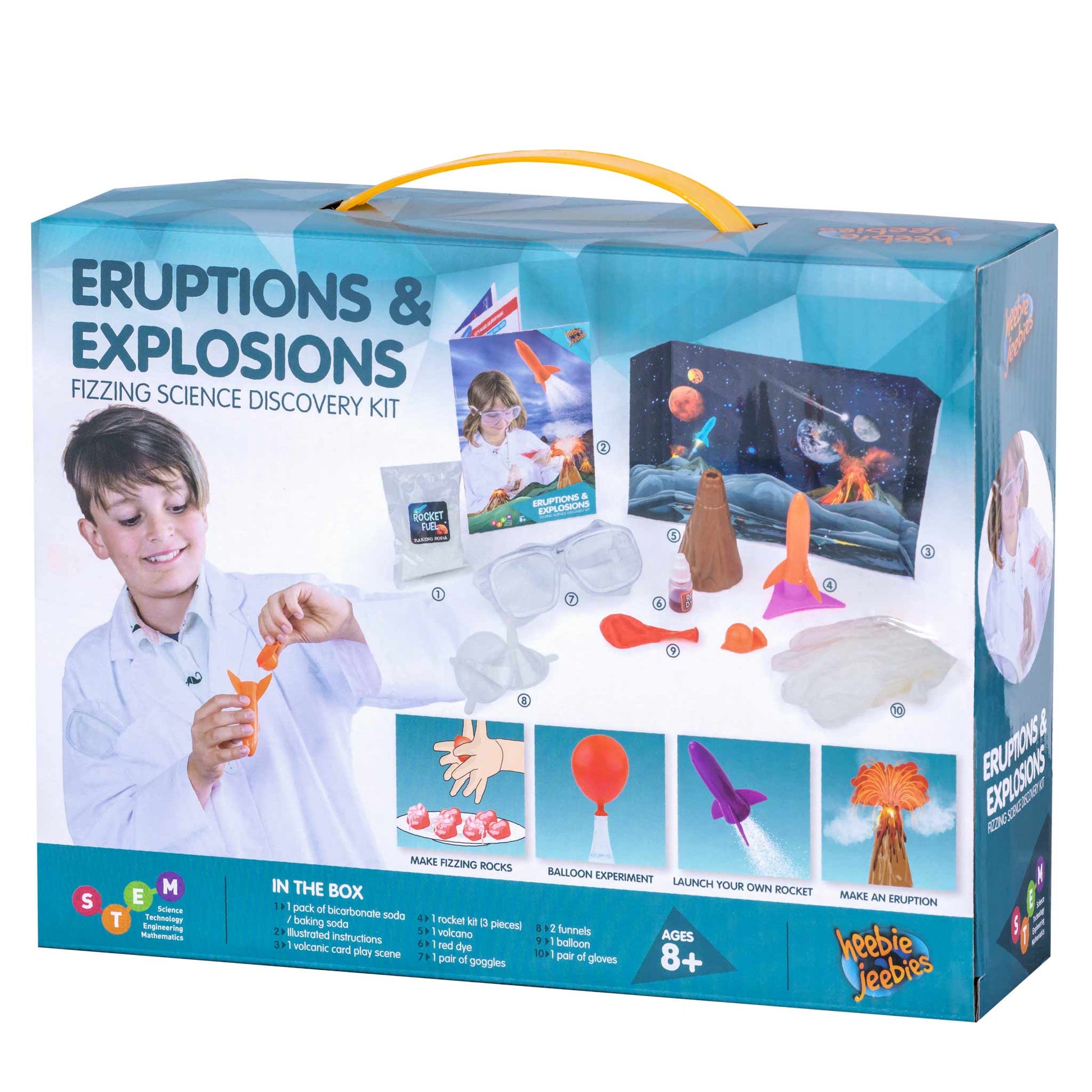 Heebie Jeebies Eruptions and Explosions Science Kit