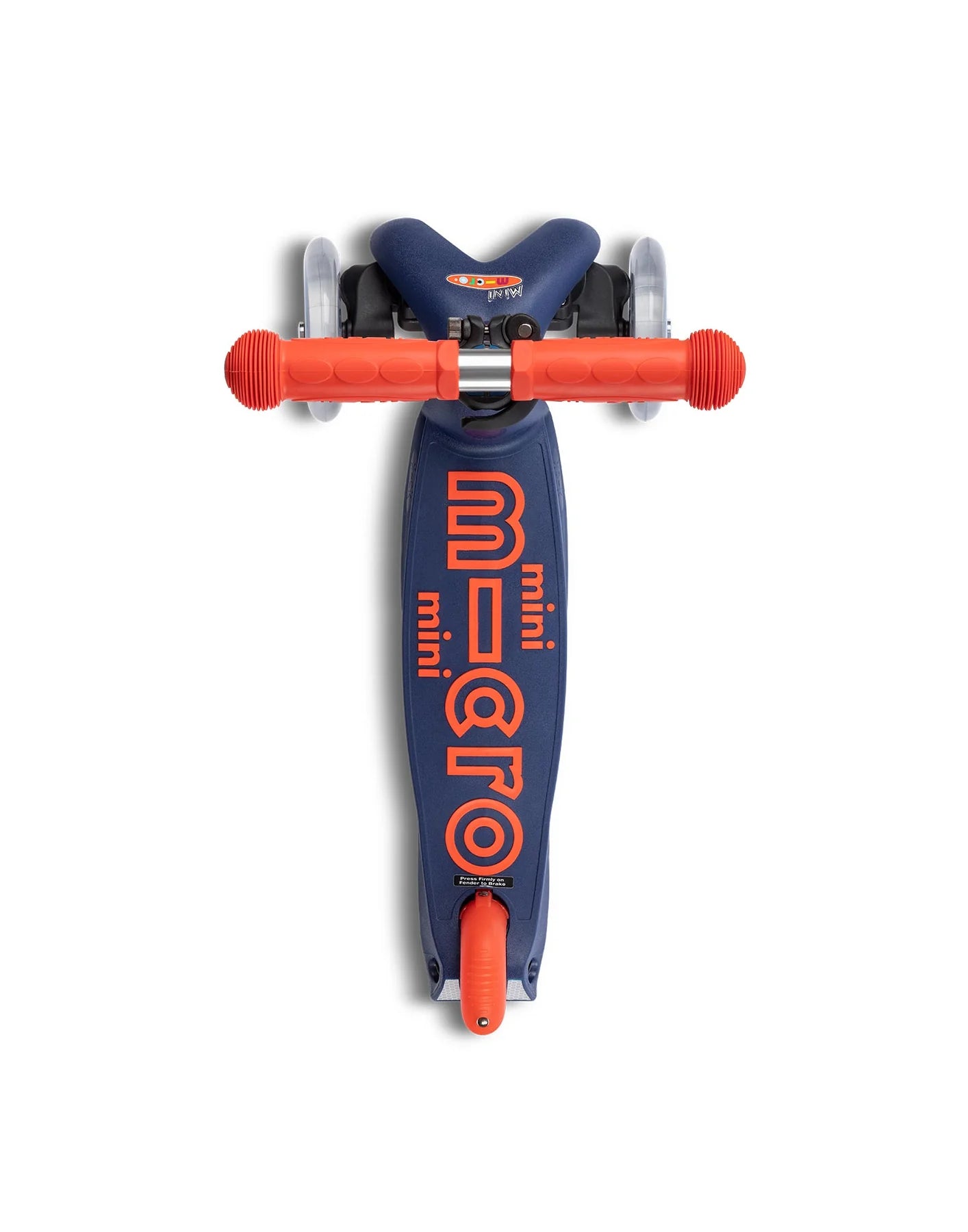 Micro Scooter Mini Deluxe Foldable Navy Blue